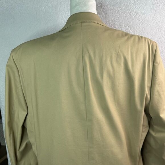 Lauren Ralph Lauren Slim Fit Double Button Tan Men's Blazer Sz 42R - Picture 6 of 9